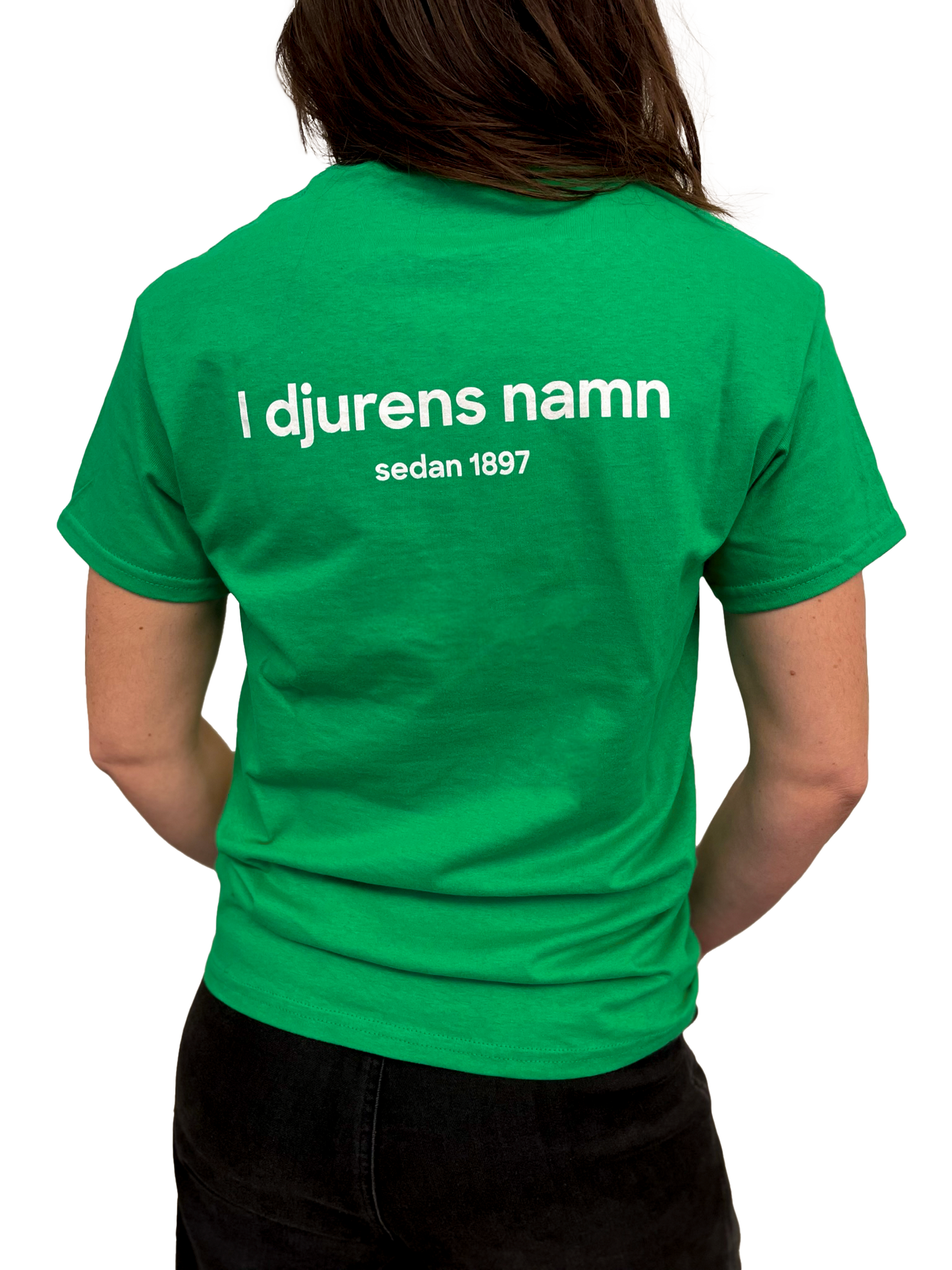 Kortärmad t-shirt: I djurens namn